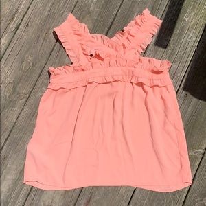 J. Crew Tops - J.Crew size 0 peach top J. Crew Tops - J.Crew size 0 peach top